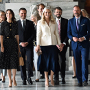 10. juni: Kronprinsparet er til stede når Kronprinsesse Mary av Danmark åpner en dansk-norsk næringslivskonferanse om fremtidens grønne løsninger for bærekraftig byutvikling i Oslo rådhus. Foto: Sven Gj. Gjeruldsen, Det kongelige hoff.